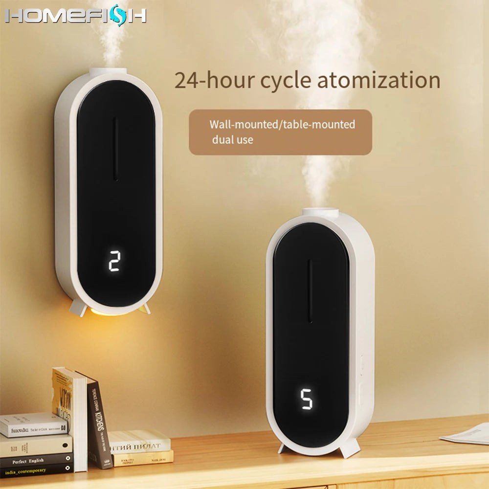 Fully Automatic Aromatherapy and Fragrance Machine Traceless Wall Mounted Desktop Hotel Home Fragrance Odor Removal