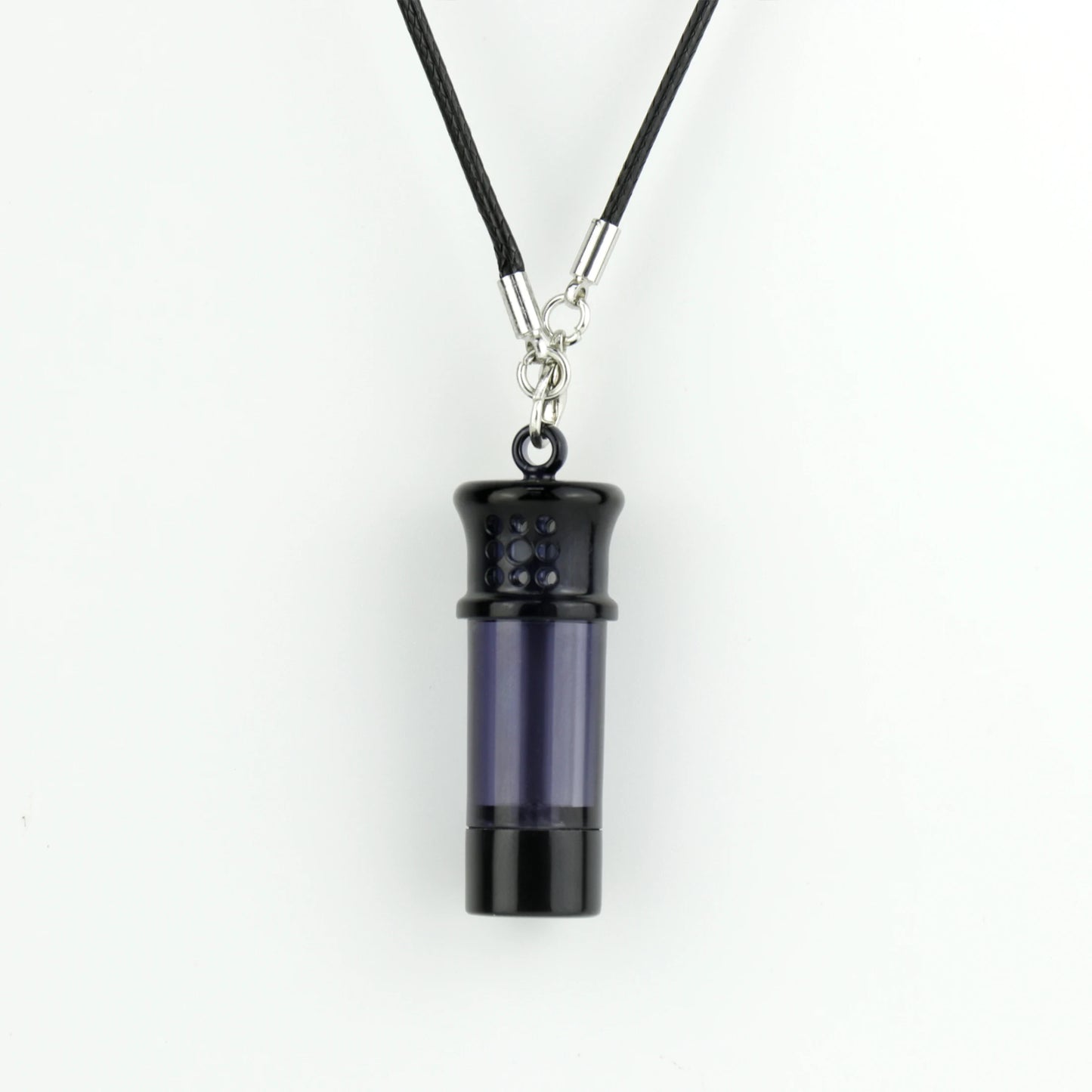 Newest Patent 1ML Fragrance Refillable Necklace Diffuser Perfume Keychain Aroma Bottle Bottom Filling Aromatherapy Bottle