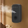 USB Wall-Mounted Mini Eco-Friendly Plastic Aromatherapy Oil Diffuser Battery Powered for Home & Hotel Bathroom Use