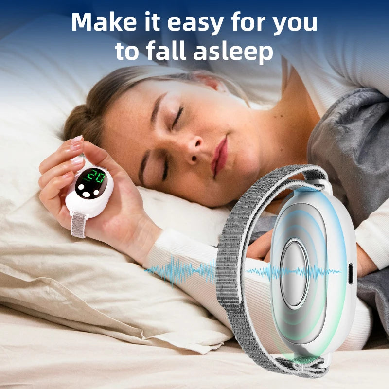 New Lightweight Sleep Instrument Anxiety Device Portable Rechargeable Sleep Aid Device for Anxiety and Insomnia Relief
