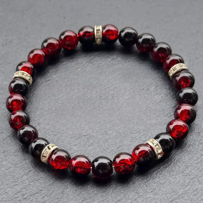 Stress Relief Beaded Bracelet for Couples Handmade Boho Jewelry for Anxiety Reduction Unique Gift Idea