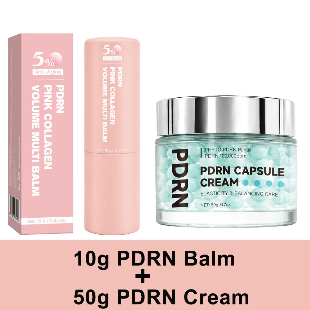 PDRN Pink Collagen Volume Multi Balm | All In One Volufiline, PDRN, NAD Stick ,Helping Look of Fine Lines, Firming Care,Lip Care