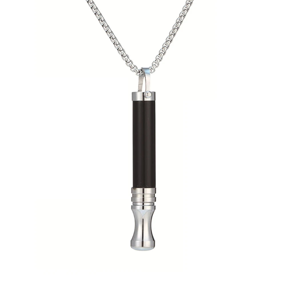 Anxiety Breathing Necklace Breath Quitgo Breathing Necklace Stress Anxiety Relief Chain for Adults