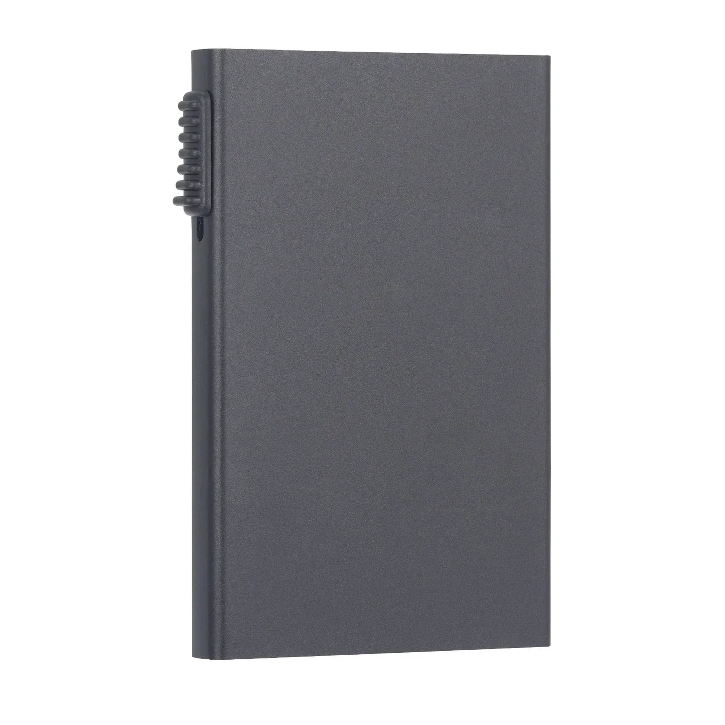 Anti-RFID Blocking Wallet for Men - Smart Metal Pop-Up, Ultra Slim Minimalist Aluminum ID/Bank Card Case