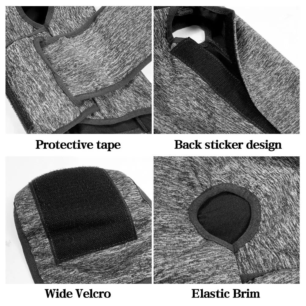 Adjustable Cat Calming Vest Soft Elastic Anti Anxiety Pet Coat Breathable Cat Recovery Clothes Cat Anxiety Jacket Prevent Fright