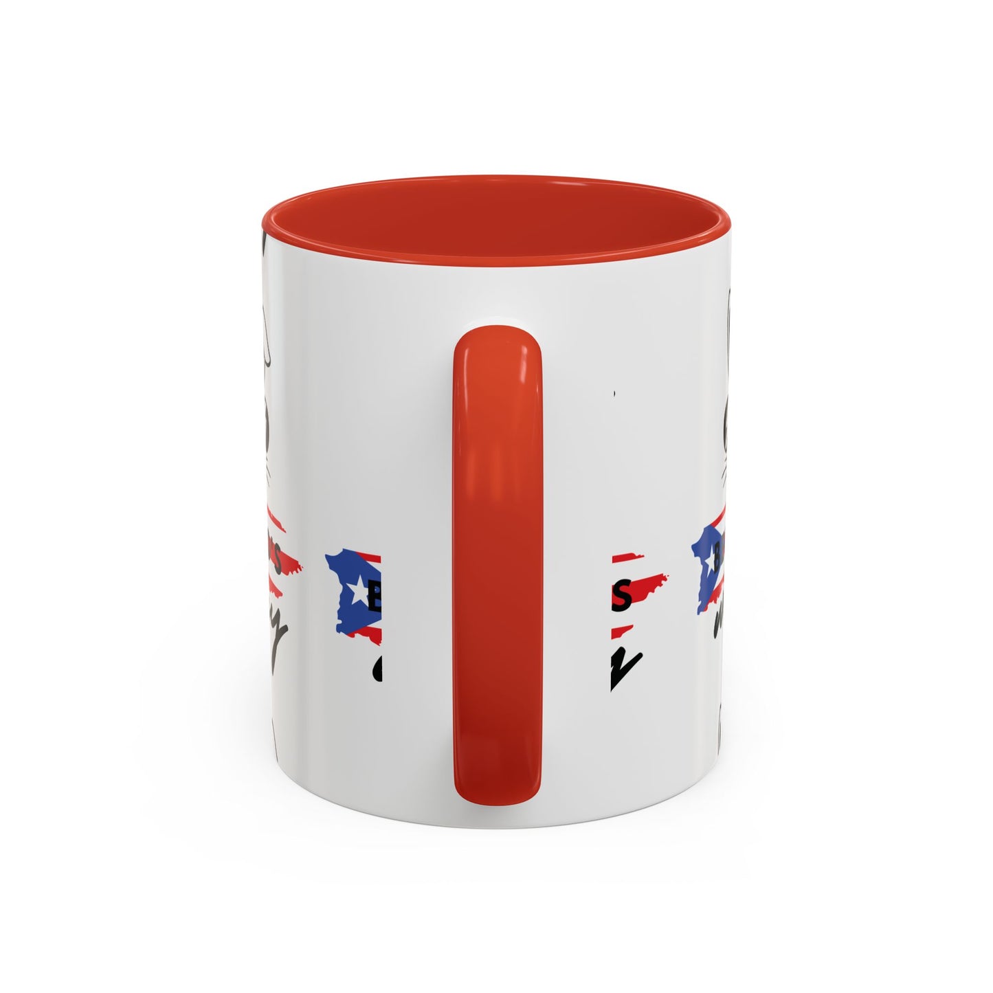 Coffee Mug - "Benito's Wife" Bunny Accent Mug (11/15oz)