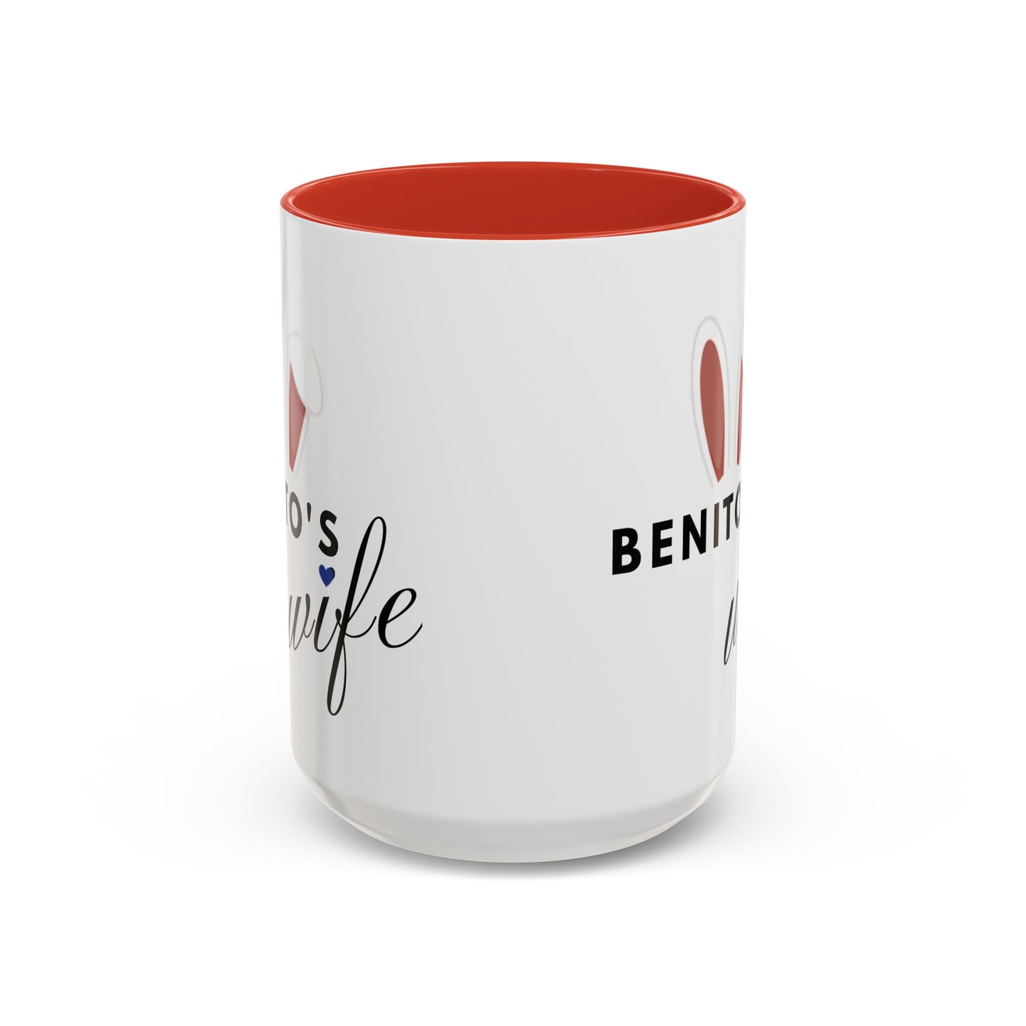 Coffee Mug - "Benito's Wife" Bunny Accent Mug (11/15oz)