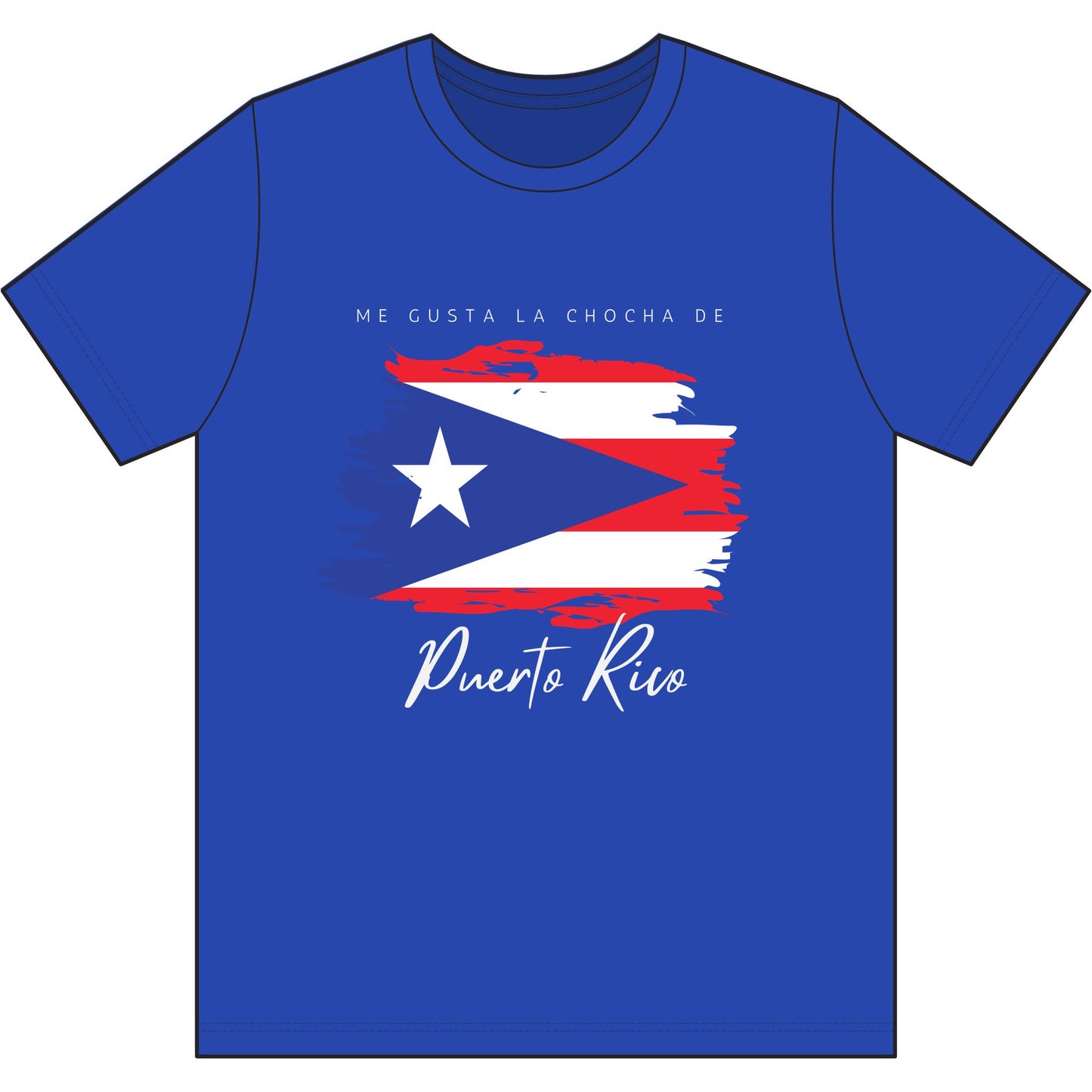 Puerto Rico Flag T-Shirt — "Me gusta la chocha de Puerto Rico" Pride Tee