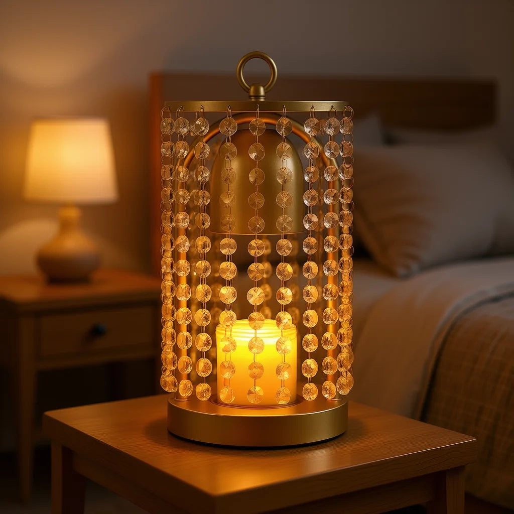 Modern Electric Wooden Candle Warmer Lamp with Timer Dimmer AU Plug Tabletop for Bedroom Aromatherapy Indoor Use