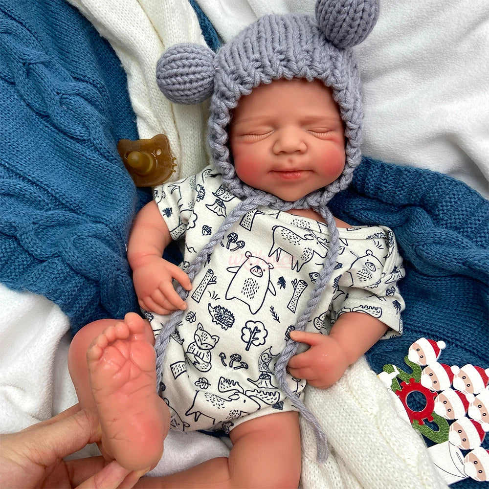 20inch Pascale with Pacifier Soft Anatomically Correct Silicone Baby Doll Lifelike Boy/girl Reborn Dolls for Anxiety Relief