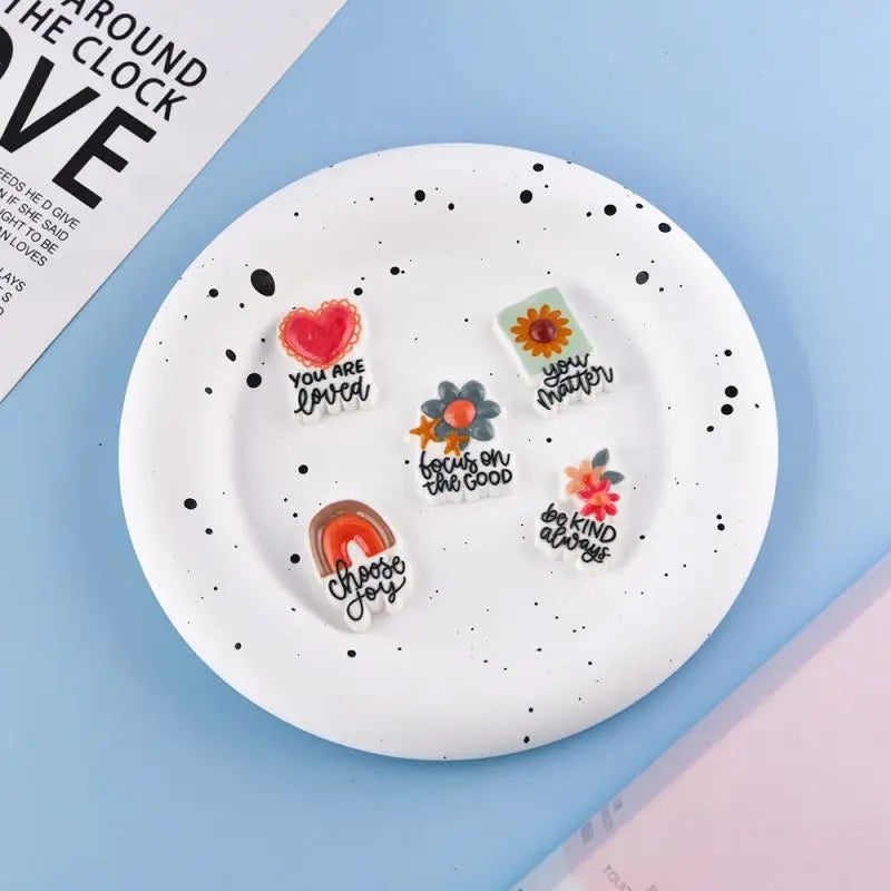 New Arrival Custom PVC Shoe Charms 3D UV Printing Flower Butterfly Design for Autism Beach Sandals Clogs Decoration Wholesale