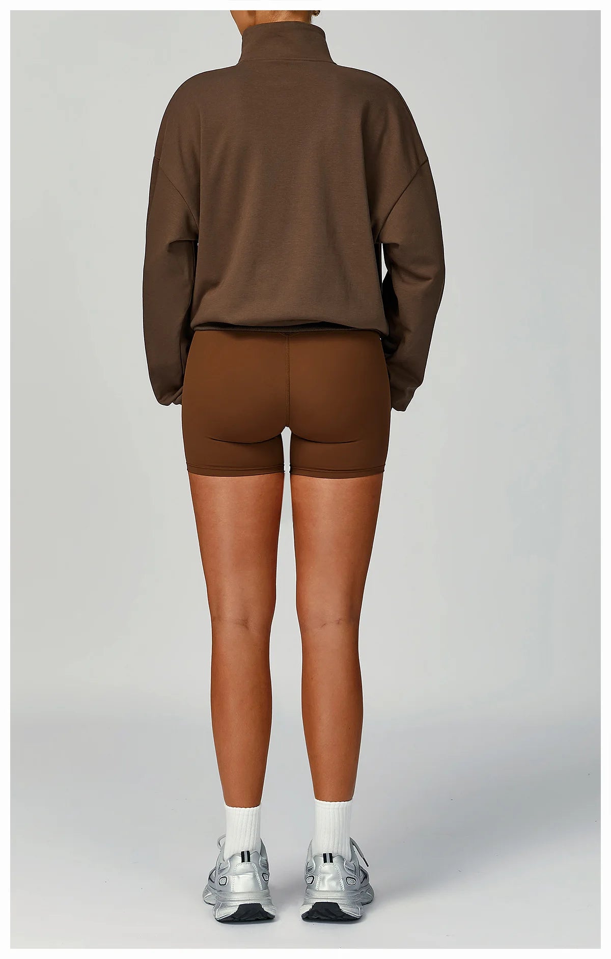 Autumn And Winter Zipper Hoodie Casual Loose Windproof Warm Versatile Hoodie Women's Running And Fitness Sportswear