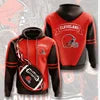 New Fashion America Hot Sale USA  Football Team Sports Hoodies 3D Print Customize Polyester Man Sports Sweatshirts Team Hoodies