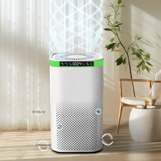 Pet Floating Hair HEPA H13 Air Purifier with UV Sterilization and Aromatherapy Reduces Cat Hair Dander & Litter Odors