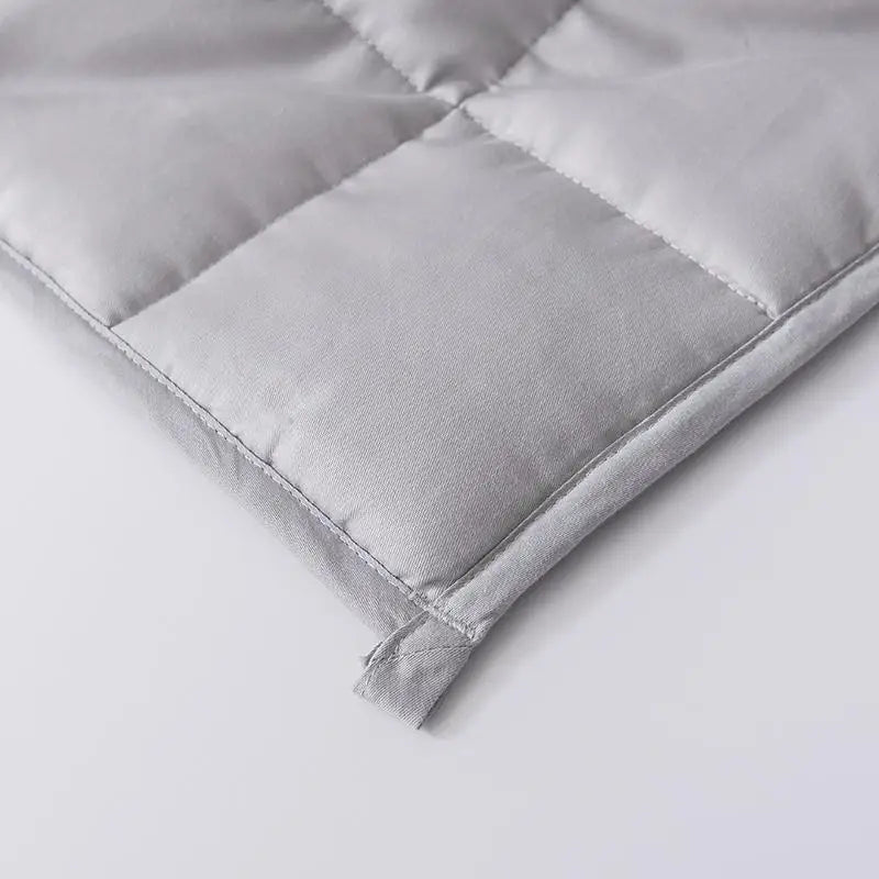Super Soft 100% Cotton Breathable and  Washable Autism Weighted Blanket Glass Beads for Weighted Blankets