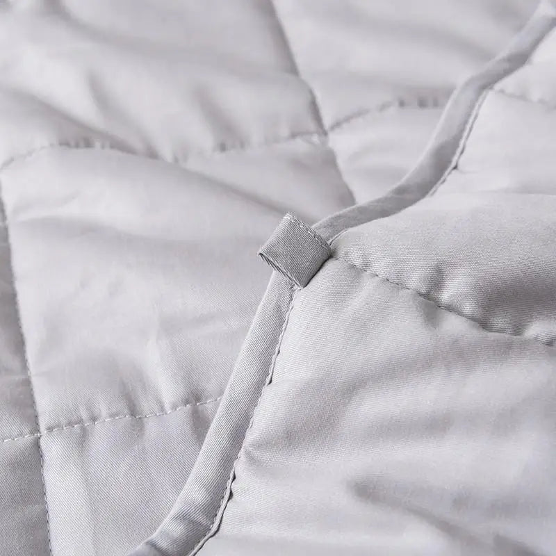 Super Soft 100% Cotton Breathable and  Washable Autism Weighted Blanket Glass Beads for Weighted Blankets