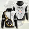 New Fashion America Hot Sale USA  Football Team Sports Hoodies 3D Print Customize Polyester Man Sports Sweatshirts Team Hoodies