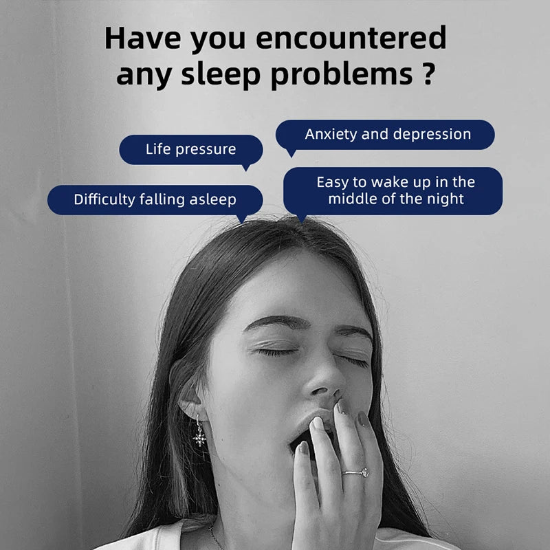 New Lightweight Sleep Instrument Anxiety Device Portable Rechargeable Sleep Aid Device for Anxiety and Insomnia Relief