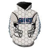 New Fashion 3D Classic Printing Hoodies Adolescent Pullover Men's Long Sleeve Tracksuit American Rugby Team Hoodies