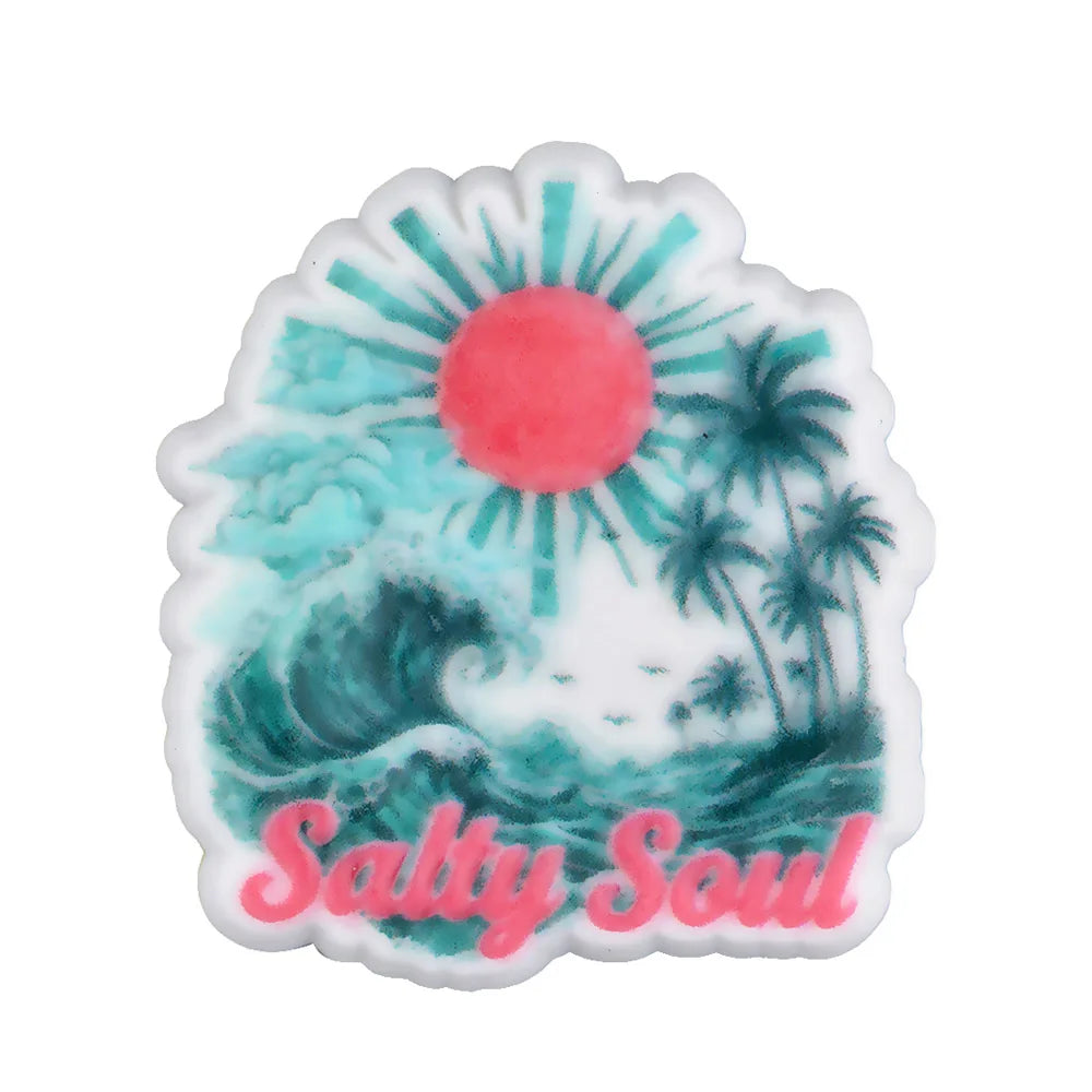New Arrival Custom PVC Shoe Charms 3D UV Printing Flower Butterfly Design for Autism Beach Sandals Clogs Decoration Wholesale