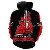 New Fashion 3D Classic Printing Hoodies Adolescent Pullover Men's Long Sleeve Tracksuit American Rugby Team Hoodies