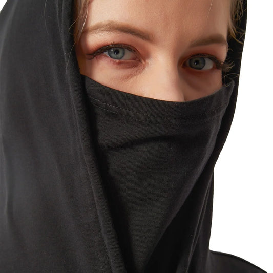 Silver Fiber EMF Protection Hoodie - Anti-Radiation Lined Pullover for Comprehensive Body Shielding