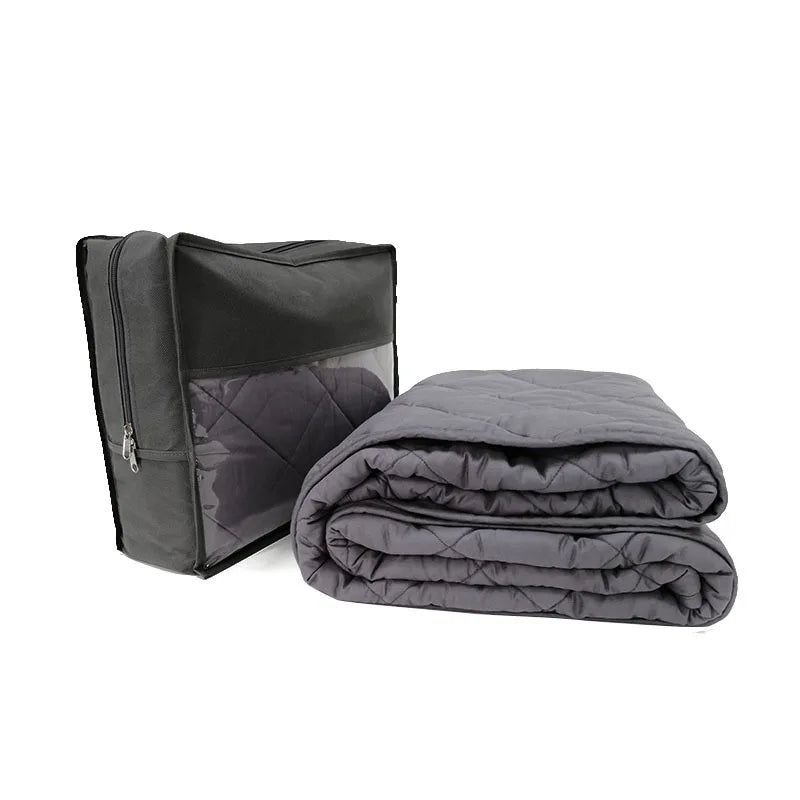 Super Soft 100% Cotton Breathable and  Washable Autism Weighted Blanket Glass Beads for Weighted Blankets