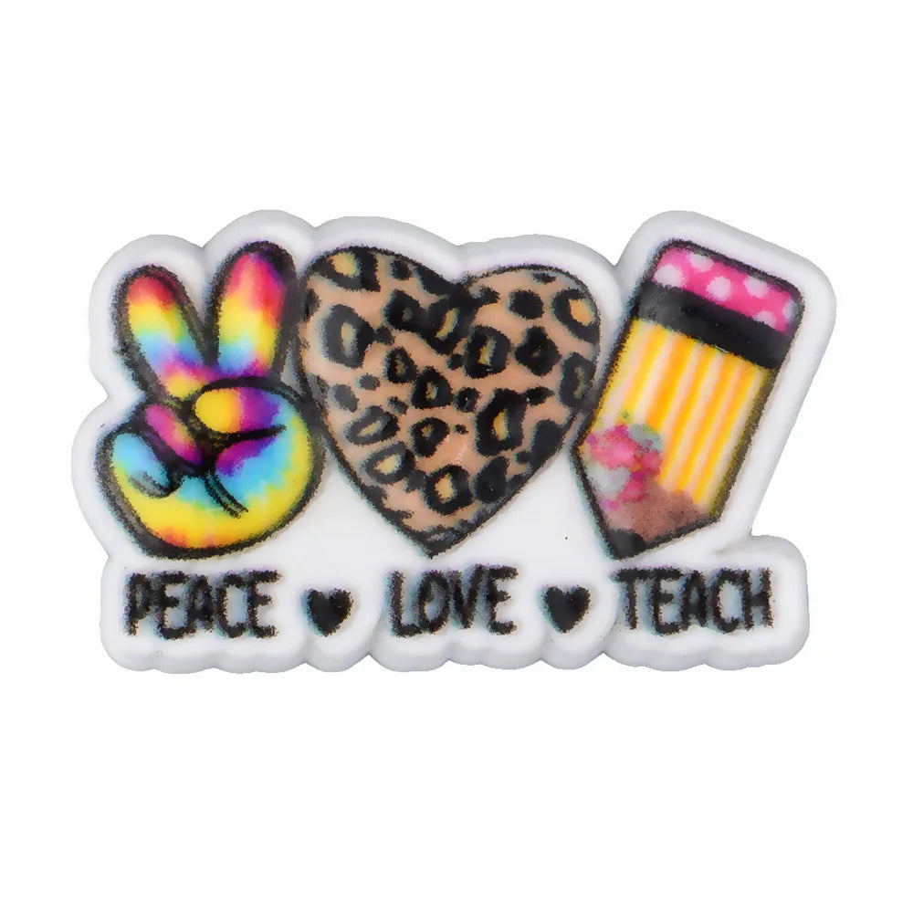 New Arrival Custom PVC Shoe Charms 3D UV Printing Flower Butterfly Design for Autism Beach Sandals Clogs Decoration Wholesale