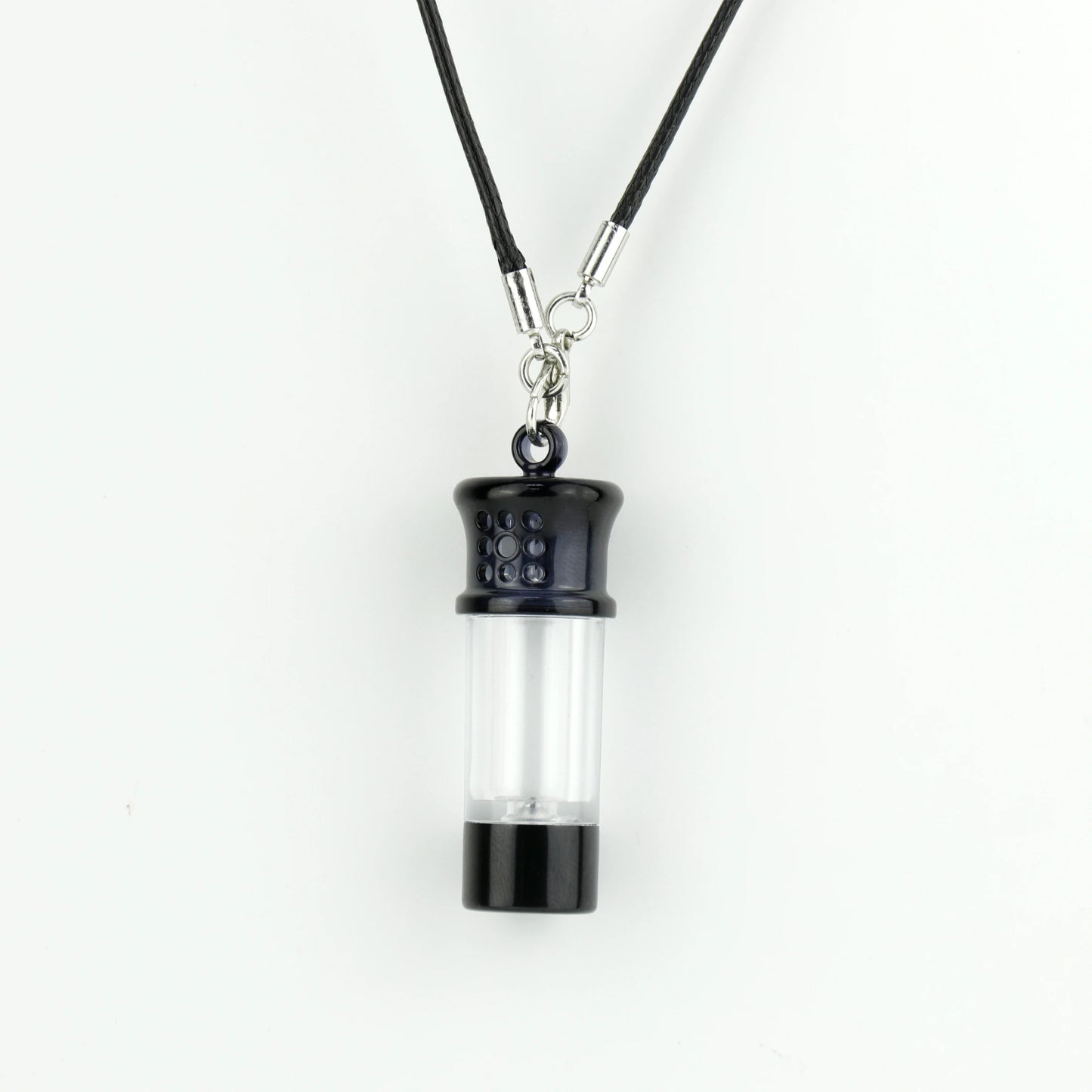 Newest Patent 1ML Fragrance Refillable Necklace Diffuser Perfume Keychain Aroma Bottle  Bottom Filling Aromatherapy Bottle