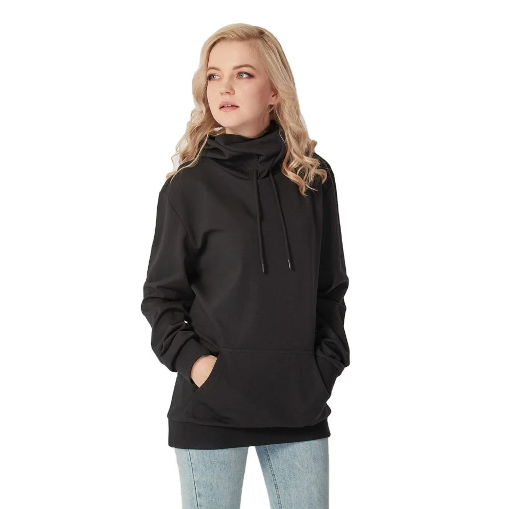 Silver Fiber EMF Protection Hoodie - Anti-Radiation Lined Pullover for Comprehensive Body Shielding