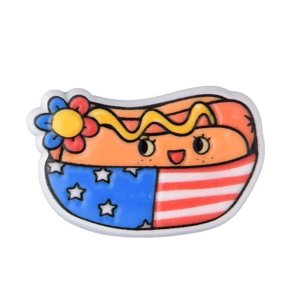 New Arrival Custom PVC Shoe Charms 3D UV Printing Flower Butterfly Design for Autism Beach Sandals Clogs Decoration Wholesale