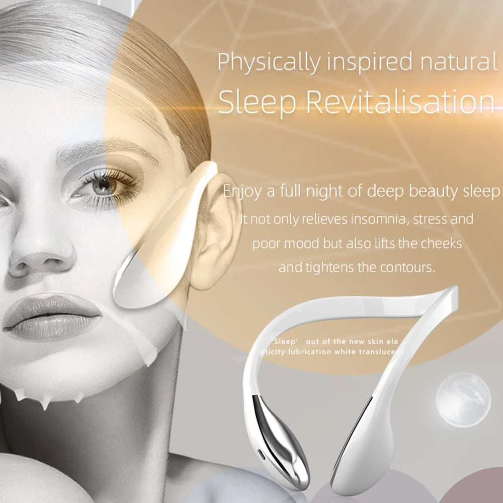 Anti Anxiety Pressure Stress Relief Wearable Relaxation Device Adjustable Massage Microcurrent Ces Sleep Aid Device for Insomnia
