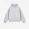 Winter Clean Fit Heavy Weight Custom logo Men's 360gsm 610 Gsm Fleece Cotton Boxy Fit Hoodie