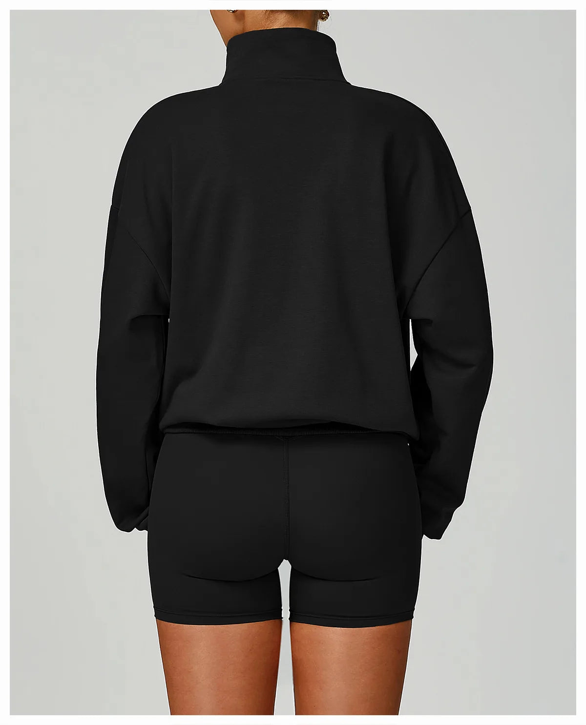 Autumn And Winter Zipper Hoodie Casual Loose Windproof Warm Versatile Hoodie Women's Running And Fitness Sportswear