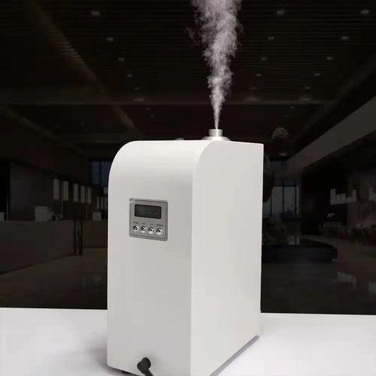 Commercial Black Metal Wall Mounted Air Purifier Aromatherapy Function 1-Year Warranty Easy Central Fresh New Smell Machine