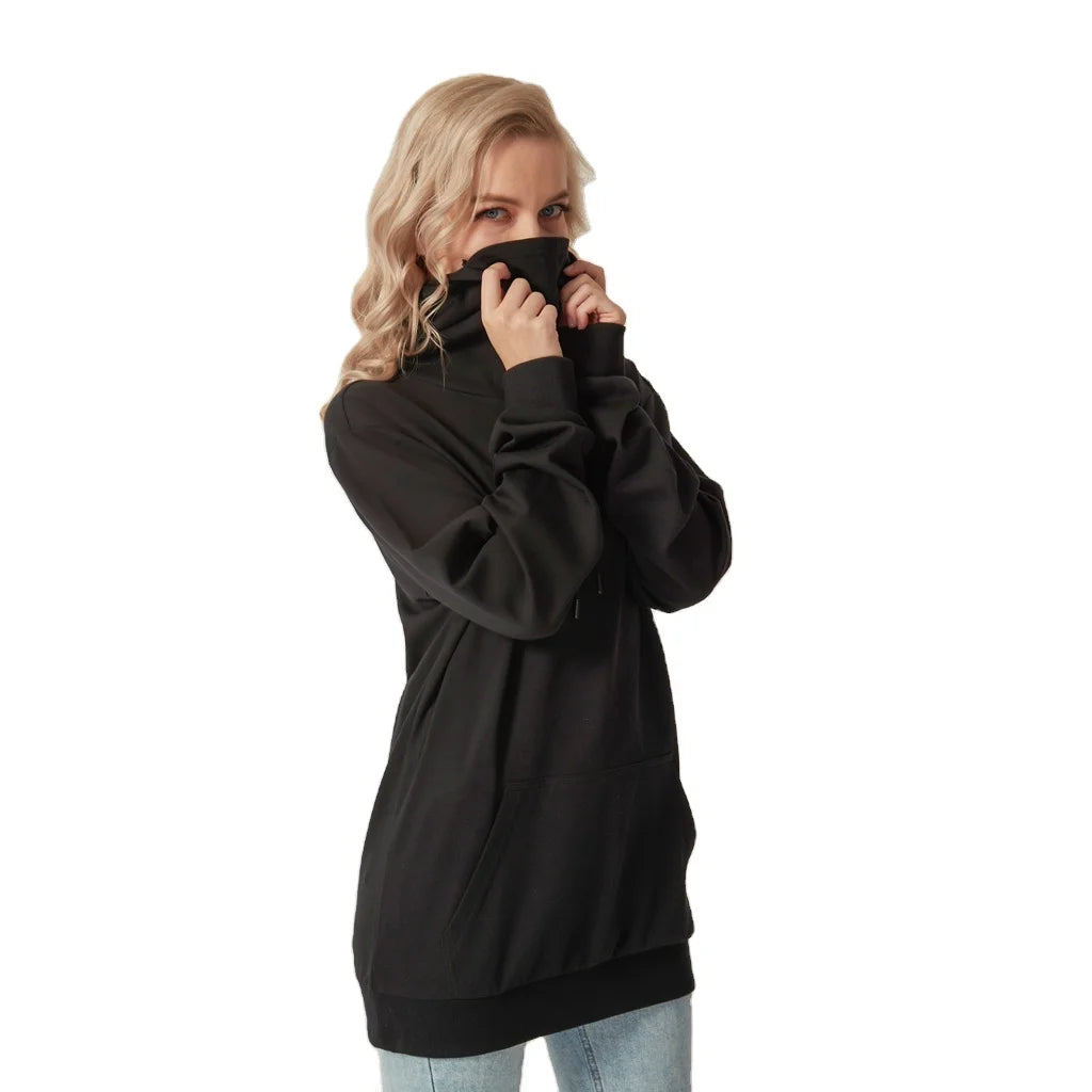 Silver Fiber EMF Protection Hoodie - Anti-Radiation Lined Pullover for Comprehensive Body Shielding