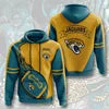 New Fashion America Hot Sale USA  Football Team Sports Hoodies 3D Print Customize Polyester Man Sports Sweatshirts Team Hoodies