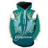 New Fashion 3D Classic Printing Hoodies Adolescent Pullover Men's Long Sleeve Tracksuit American Rugby Team Hoodies