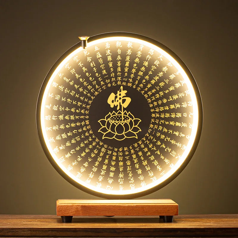 Light-emitting Diode Lamp Buddha Meditation Ceramic Guanyin Bodhisattva Shape Backflow Incense Burner Aromatic Sandalwood