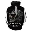 New Fashion 3D Classic Printing Hoodies Adolescent Pullover Men's Long Sleeve Tracksuit American Rugby Team Hoodies