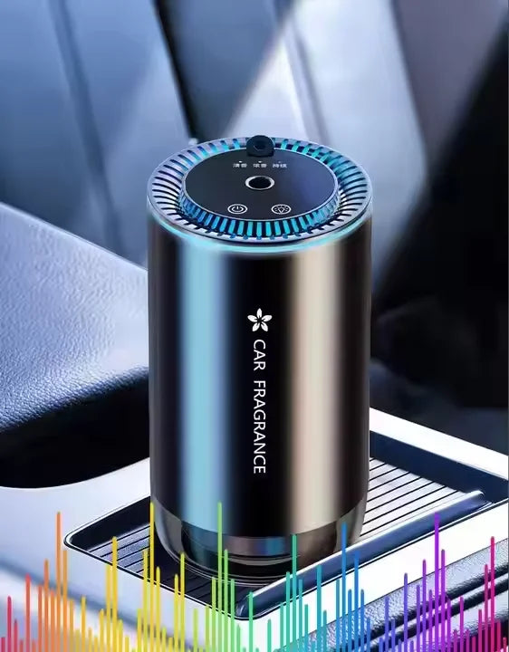Car Aromatherapy Automatic Spray to Remove Odor Aluminum Alloy Colorful Atmosphere Light Starry Sky Roof Car Aromatherapy