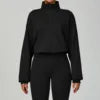 Autumn And Winter Zipper Hoodie Casual Loose Windproof Warm Versatile Hoodie Women's Running And Fitness Sportswear