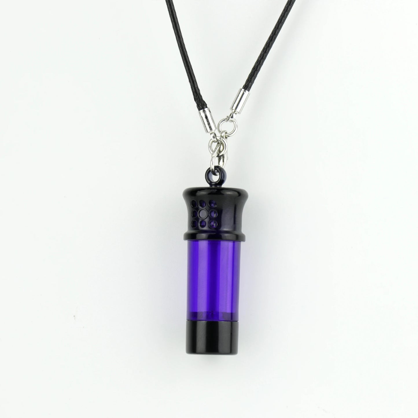 Newest Patent 1ML Fragrance Refillable Necklace Diffuser Perfume Keychain Aroma Bottle  Bottom Filling Aromatherapy Bottle