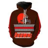 New Fashion 3D Classic Printing Hoodies Adolescent Pullover Men's Long Sleeve Tracksuit American Rugby Team Hoodies