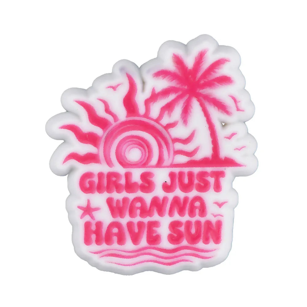 New Arrival Custom PVC Shoe Charms 3D UV Printing Flower Butterfly Design for Autism Beach Sandals Clogs Decoration Wholesale