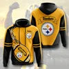 New Fashion America Hot Sale USA  Football Team Sports Hoodies 3D Print Customize Polyester Man Sports Sweatshirts Team Hoodies