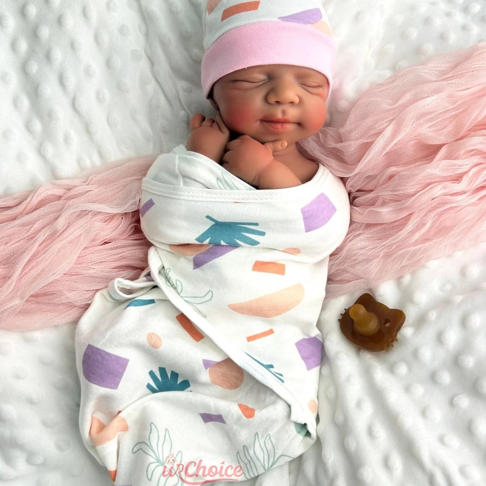 20inch Ultra Soft Anatomically Correct Silicone Baby Doll Lifelike Boy/girl Pascale Open Mouth Reborn Dolls for Anxiety Relief