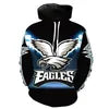 New Fashion 3D Classic Printing Hoodies Adolescent Pullover Men's Long Sleeve Tracksuit American Rugby Team Hoodies