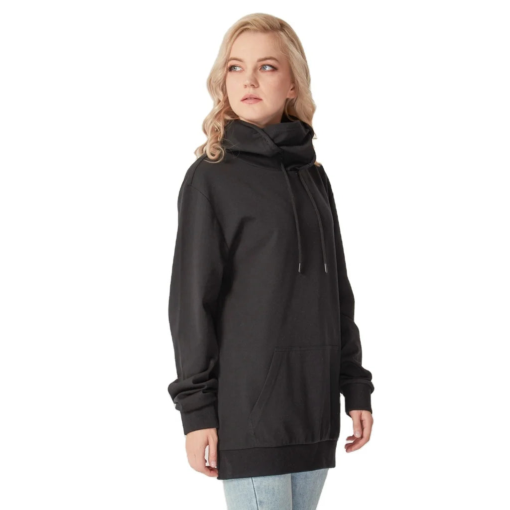 Silver Fiber EMF Protection Hoodie - Anti-Radiation Lined Pullover for Comprehensive Body Shielding