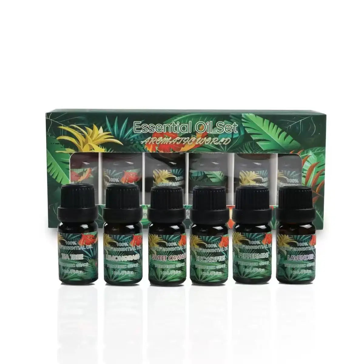 Private Label 100% Pure Natural Organic Lavender Essential Oil Skin Care Moisturizing Set Anti-Puffiness Fresh Air Aromatherapy